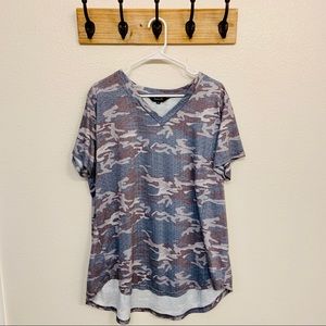 🔺🔺SOLD ON MEECARI🔺🔺Cute Camo Tee